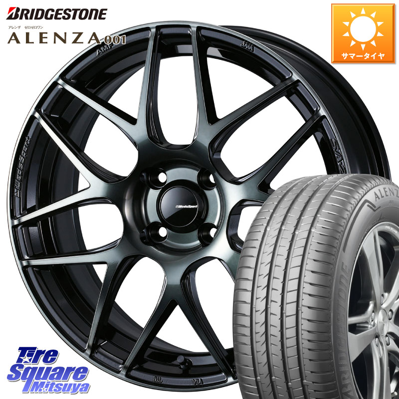 ブリヂストン アレンザ 001 ALENZA 001 サマータイヤ 215/65R16WEDS WedsSport SA-27R SA27R ウェッズ スポーツ ホイール 16インチ 16X6.5J 42 4穴 100 ロッキー ガソリン車 4穴 ライズ ガソリン車 4穴|タイヤスクエアミツヤ