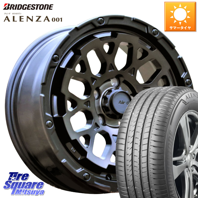 ブリヂストン アレンザ 001 ALENZA 001 サマータイヤ 215/60R174X4エンジニアリング Air/G Rocks ロックス GHOST ホイール 17インチ 17X7.0J 32 5穴 114.3 20系アルファード ヴェルファイア|タイヤスクエアミツヤ