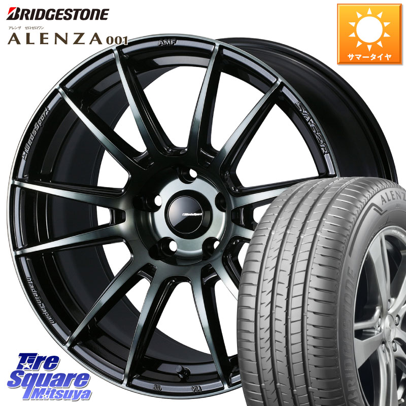 ブリヂストン アレンザ 001 ALENZA 001 サマータイヤ 235/65R18WEDS WedsSport SA-62R SA62R ウェッズ スポーツ ホイール 18インチ 18X8.5J 35 5穴 114.3 RX レクサス|タイヤスクエアミツヤ