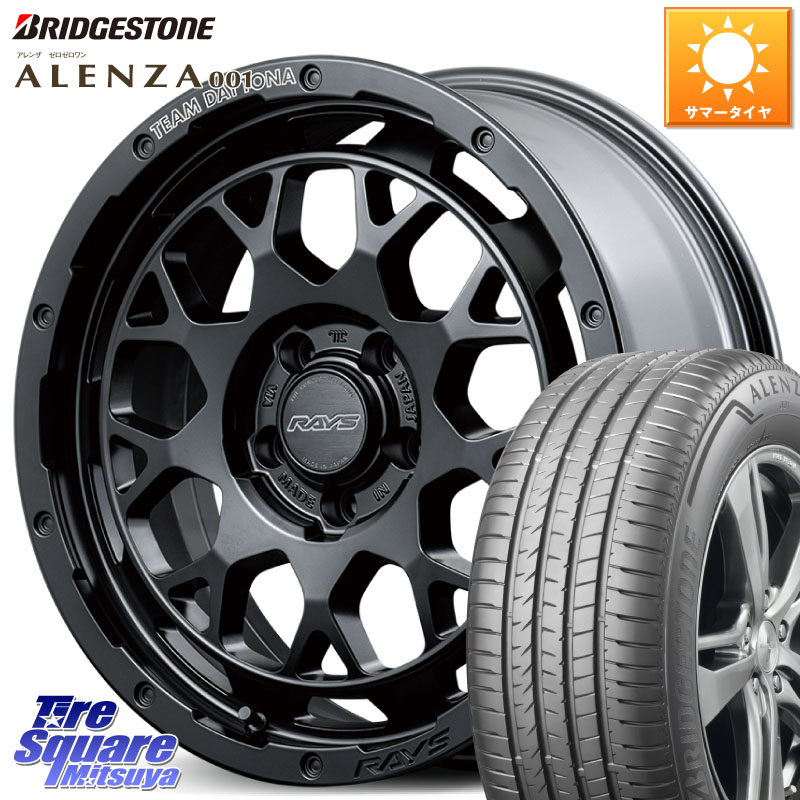 ブリヂストン アレンザ 001 ALENZA 001 サマータイヤ 225/55R18RAYS 【欠品次回8~9月】 TEAM DAYTONA M9+ BOJ ホイール 18インチ 18X7.5J 45 5穴 114.3 SL系フォレスター レイバック SK系フォレスター eビターラ エクリプスクロス｜タイヤスクエアミツヤ