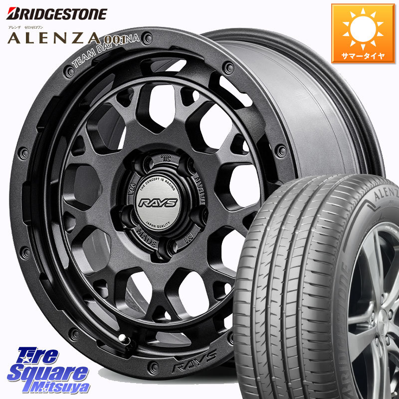 RAYS 【欠品次回9~10月】 TEAM DAYTONA M9+ Spec M ホイール 17インチ 17 X 7.0J +40 5穴 114.3 ブリヂストン アレンザ 001 ALENZA 001 サマータイヤ 225/55R17 10系アルファード