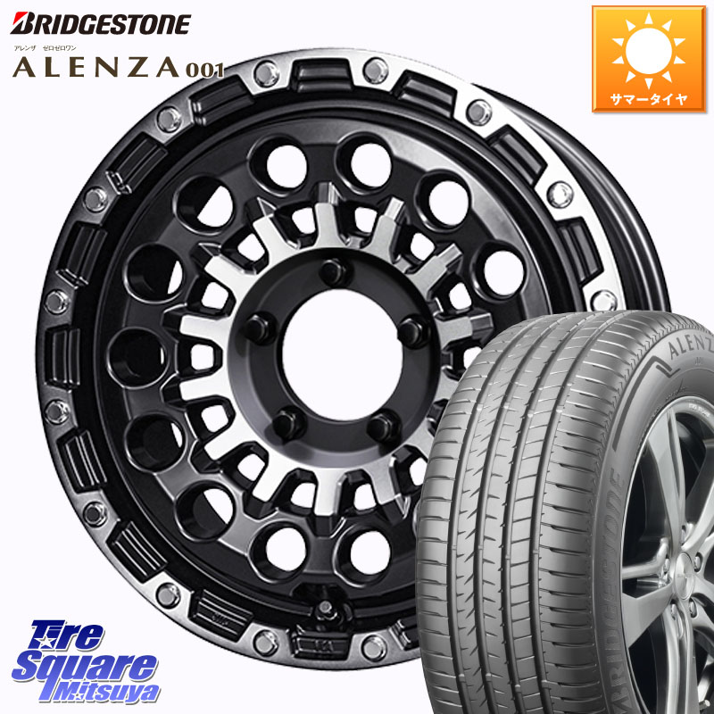 KYOHO PPX GX14 ホイール 16インチ 16 X 5.5J +22 5穴 139.7 ブリヂストン アレンザ 001 ALENZA 001 サマータイヤ 215/65R16 ジムニー専用(要オーバーフェンダー等)