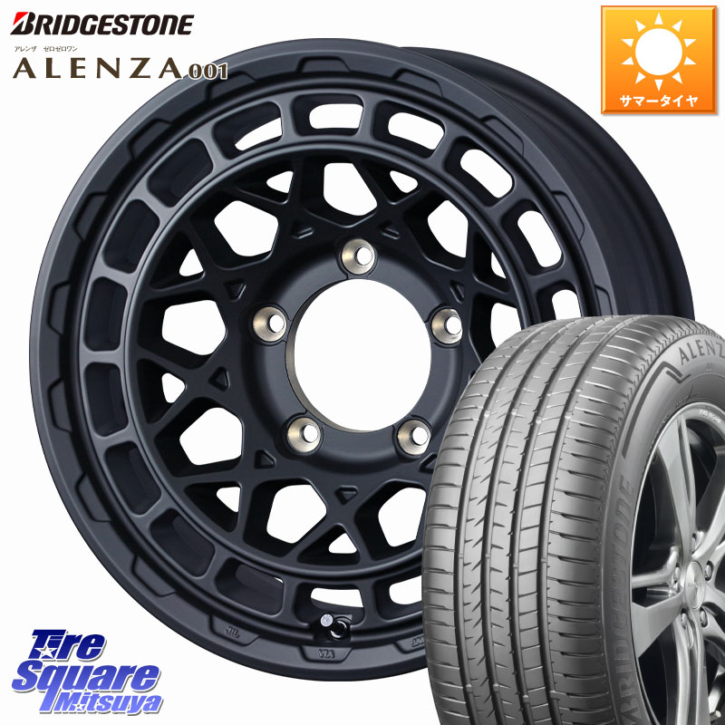 WEDS MUDVANCE X TYPE M ※インセット-5 ホイール 16インチ マッドヴァンス 16 X 6.0J +0 5穴 139.7 ブリヂストン アレンザ 001 ALENZA 001 サマータイヤ 215/65R16 ジムニー専用(要オーバーフェンダー等) ジムニ－シエラ・ノマド(カスタム)