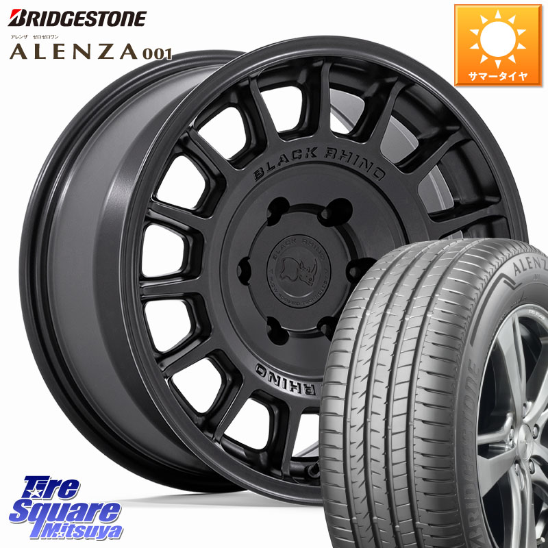 BLACK RHINO VOLL ボル ブラック ホイール 17インチ ブラックライノ 17 X 8.5J +25 6穴 139.7 ブリヂストン アレンザ 001 ALENZA 001 サマータイヤ 265/70R17