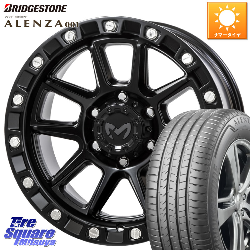 MKW M205 ブラックキャット ホイール 18インチ(JP SPEC)◇参考画像 18 X 8.0J +20 6穴 139.7 ブリヂストン アレンザ 001 ALENZA 001 サマータイヤ 285/60R18