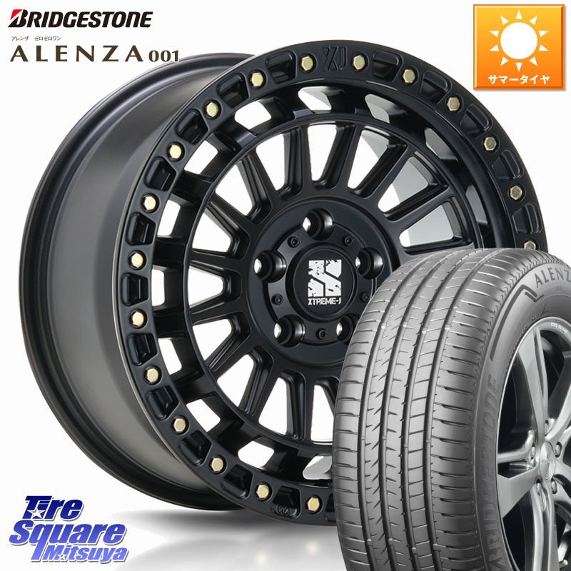 MLJ XJ08 XTREME-J ホイール 18インチ 18 X 8.0J +45 5穴 127 ブリヂストン アレンザ 001 ALENZA 001 サマータイヤ 285/60R18 クライスラー ジープ ラングラー JK系 クライスラー ジープ ラングラー JL系