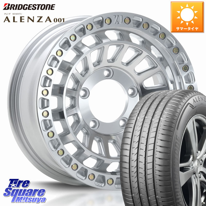 MLJ XJ08 XTREME-J ホイール 16インチ 16 X 5.5J +20 5穴 139.7 ブリヂストン アレンザ 001 ALENZA 001 サマータイヤ 215/65R16 ジムニー専用(要オーバーフェンダー等)