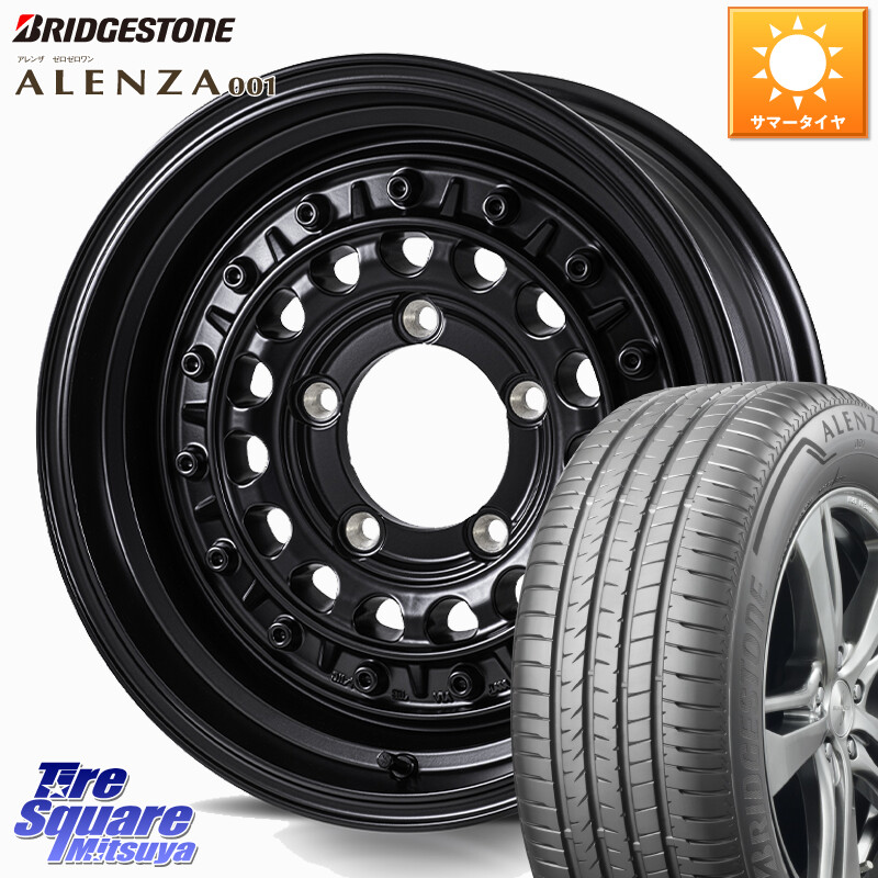 ブリヂストン アレンザ 001 ALENZA 001 サマータイヤ 215/65R16MONZA HI-BLOCK TARMOR ※インセット-5 ホイール 16インチ 16X6.0J 0 5穴 139.7 ジムニー専用(要オーバーフェンダー等) ジムニ−シエラ/ノマド(カスタム) AZオフロード カスタムサイズ|タイヤスクエアミツヤ