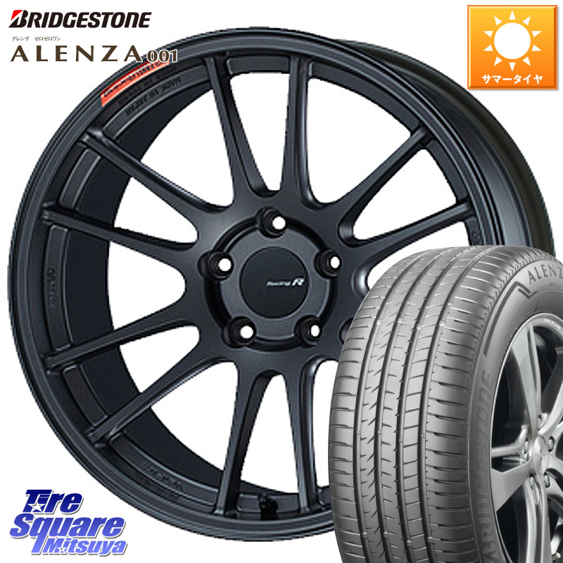 ENKEI エンケイ Racing Revolution GTC01RR ホイール 18 X 7.5J +45 5穴 114.3 ブリヂストン アレンザ 001 ALENZA 001 サマータイヤ 235/55R18 BT5レガシィアウトバック