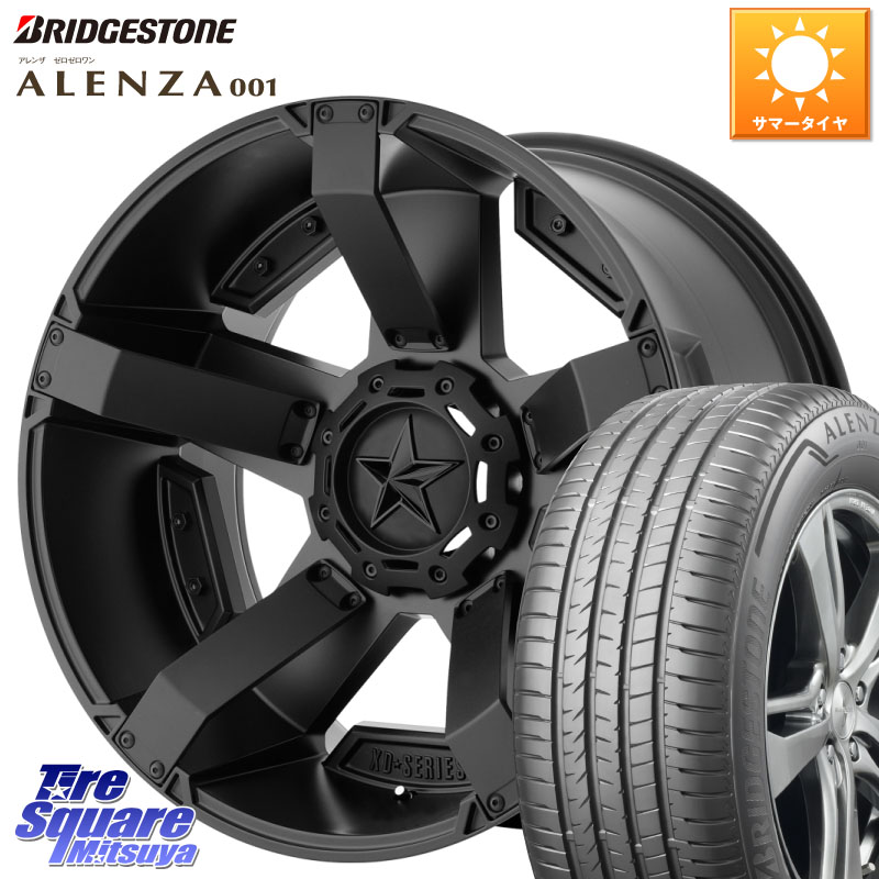 KMC XD811 ROCKSTAR2 ホイール 17インチ ロックスター2 17 X 8.0J +35 5穴 114.3 ブリヂストン アレンザ 001 ALENZA 001 サマータイヤ 225/65R17