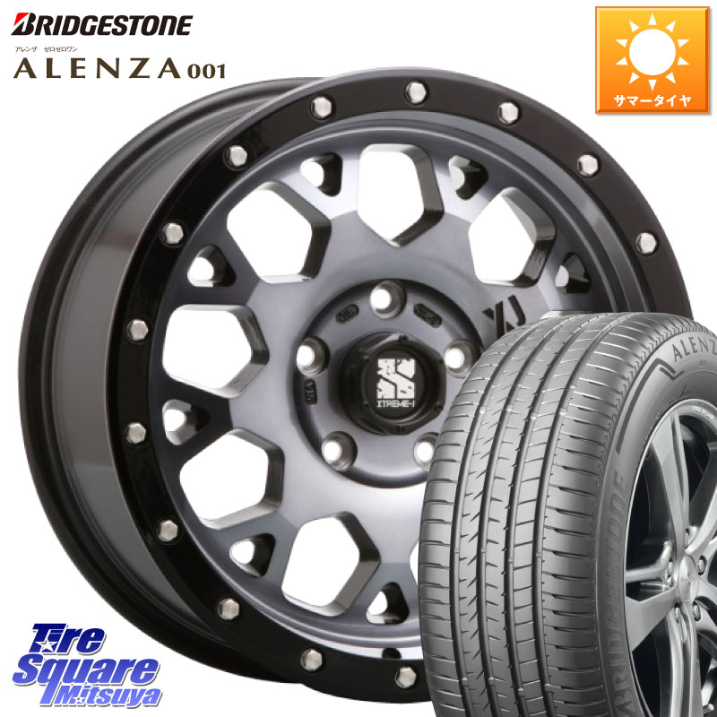 MLJ XJ04 XTREME-J エクストリームJ ホイール 18インチ 18 X 8.0J +20 6穴 139.7 ブリヂストン アレンザ 001 ALENZA 001 サマータイヤ 285/60R18