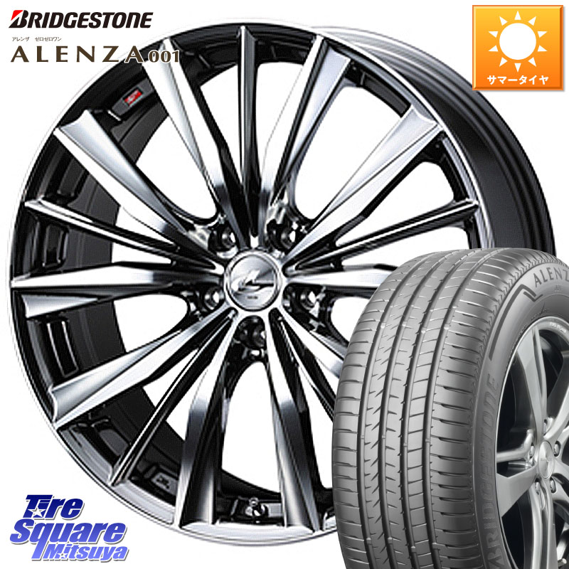 WEDS 33281 レオニス VX 特価● BMCMC ウェッズ Leonis ホイール 18インチ 18 X 8.0J +42 5穴 114.3 ブリヂストン アレンザ 001 ALENZA 001 サマータイヤ 235/50R18 30系アルファード 30系ヴェルファイア 20系アルファード