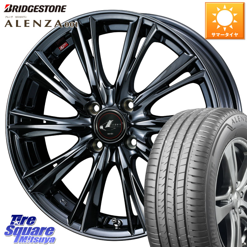 WEDS レオニス WX BMC1 ウェッズ Leonis ホイール 16インチ 16 X 6.0J +42 4穴 100 ブリヂストン アレンザ 001 ALENZA 001 サマータイヤ 215/65R16