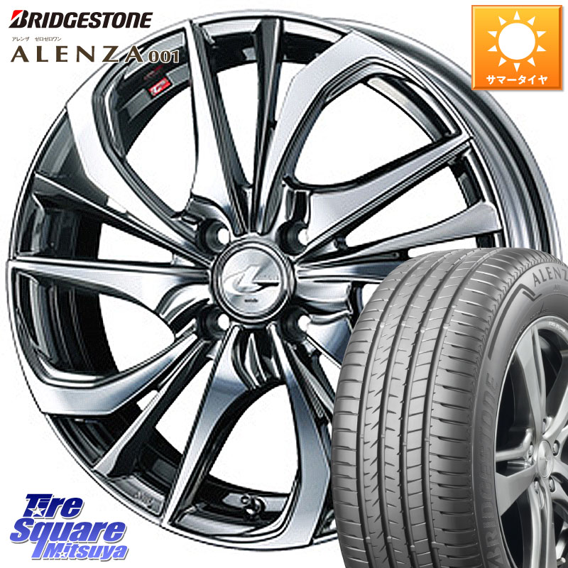 ブリヂストン アレンザ 001 ALENZA 001 サマータイヤ 215/65R16WEDS ウェッズ Leonis レオニス TE (BMCMC) ホイール 16インチ 16X6.0J 42 4穴 100 ロッキー ガソリン車 4穴 ライズ ガソリン車 4穴｜タイヤスクエアミツヤ