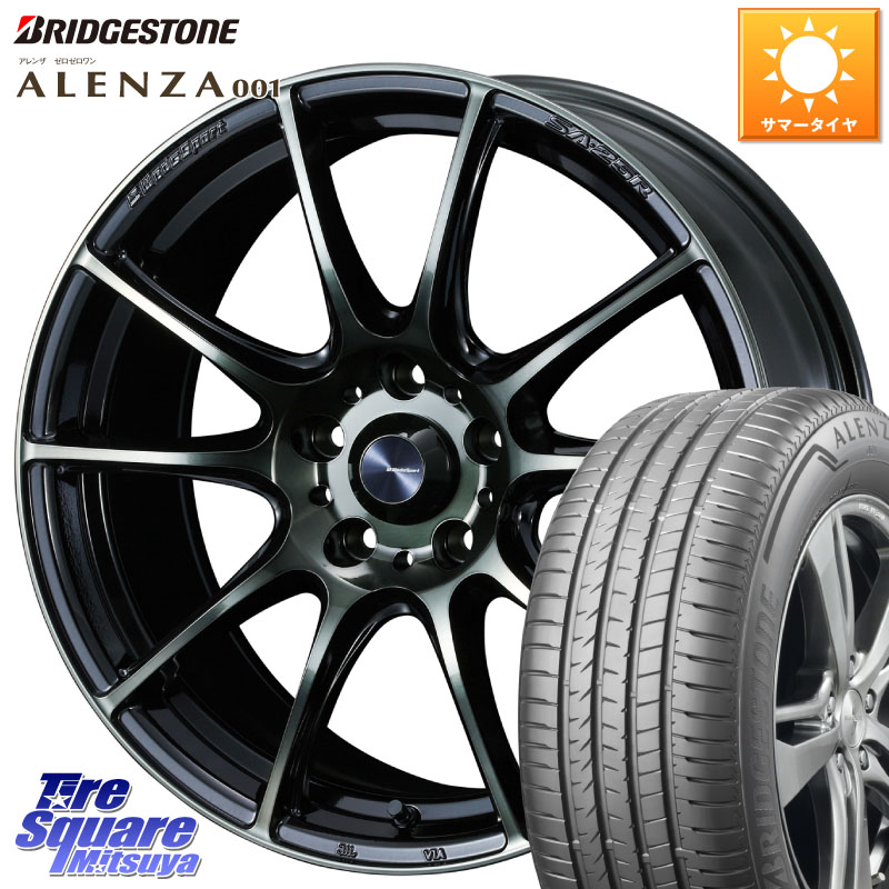 ブリヂストン アレンザ 001 ALENZA 001 サマータイヤ 235/50R18WEDS WedsSport SA-25R SA25R ウェッズ スポーツ ホイール 18インチ 18X7.5J 45 5穴 114.3 30系アルファード/ヴェルファイア 20系アルファード エスティマ ヴェルファイアハイブリッド ヴェルファイア ア|タイヤスクエアミツヤ