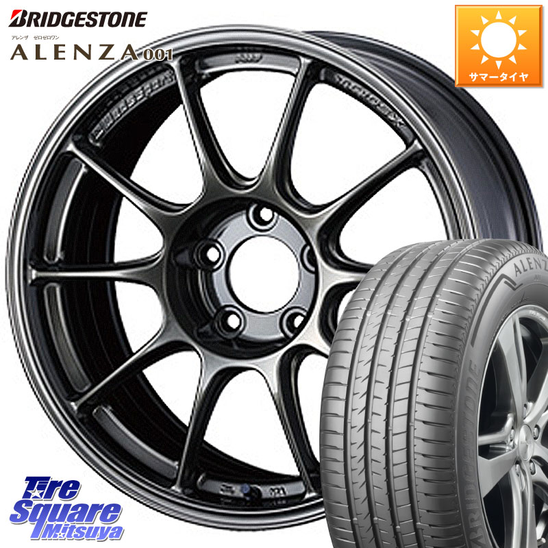 ブリヂストン アレンザ 001 ALENZA 001 サマータイヤ 235/55R18WEDS 【欠品次回09月下旬】 WedsSport TC-105X TC105X ウェッズ スポーツ ホイール 18インチ 18X8.0J 45 5穴 114.3 T32エクストレイル CX-5 CX-8 ヴァンガード NX レクサス ハリアー|タイヤスクエアミツヤ