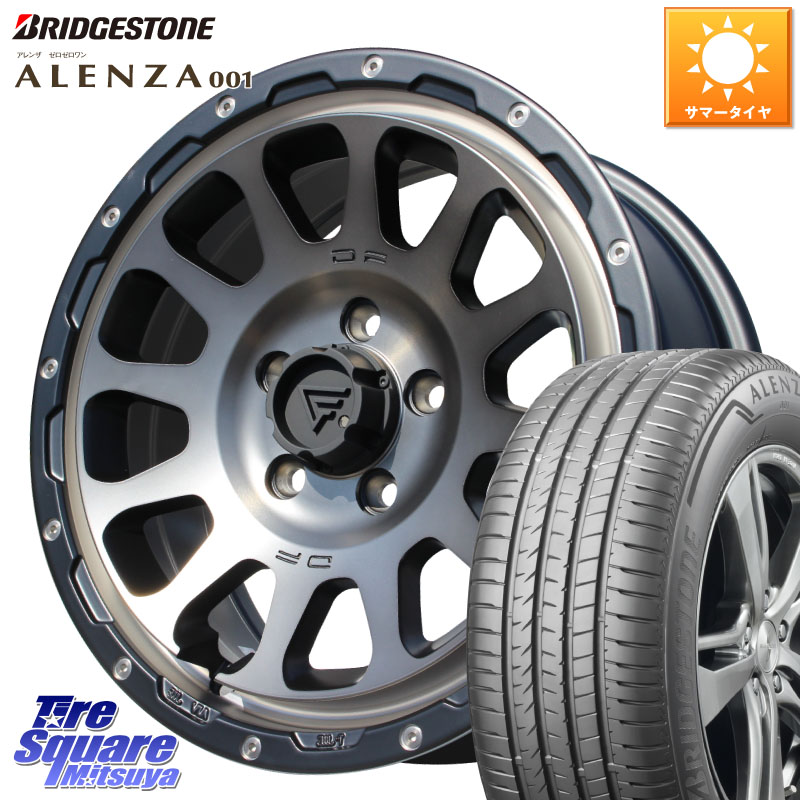 DELTA FORCE デルタフォース オーバル 16インチ 16 X 7.0J +35 5穴 114.3 ブリヂストン アレンザ 001 ALENZA 001 サマータイヤ 215/65R16 30系ヴェルファイア 20系アルファード
