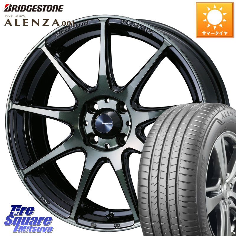 WEDS ウェッズ スポーツ SA99R SA-99R WBC 16インチ 16 X 6.5J +42 4穴 100 ブリヂストン アレンザ 001 ALENZA 001 サマータイヤ 215/65R16