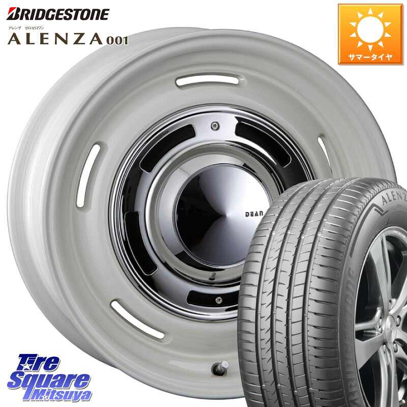 CRIMSON ディーン クロスカントリー ホワイト 17インチ 17 X 7.0J +47 5穴 114.3 ブリヂストン アレンザ 001 ALENZA 001 サマータイヤ 225/60R17 ZR-V レヴォーグレイバック SL系フォレスター SK系フォレスター