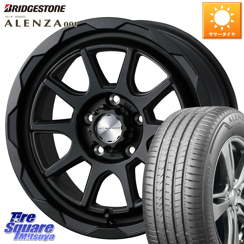 WEDS マッドヴァンス 06 MUD VANCE 06 ウエッズ 16インチ 16 X 7.0J +38 5穴 114.3 ブリヂストン アレンザ 001 ALENZA 001 サマータイヤ 215/65R16 30系ヴェルファイア 10系カローラクロス 20系アルファード