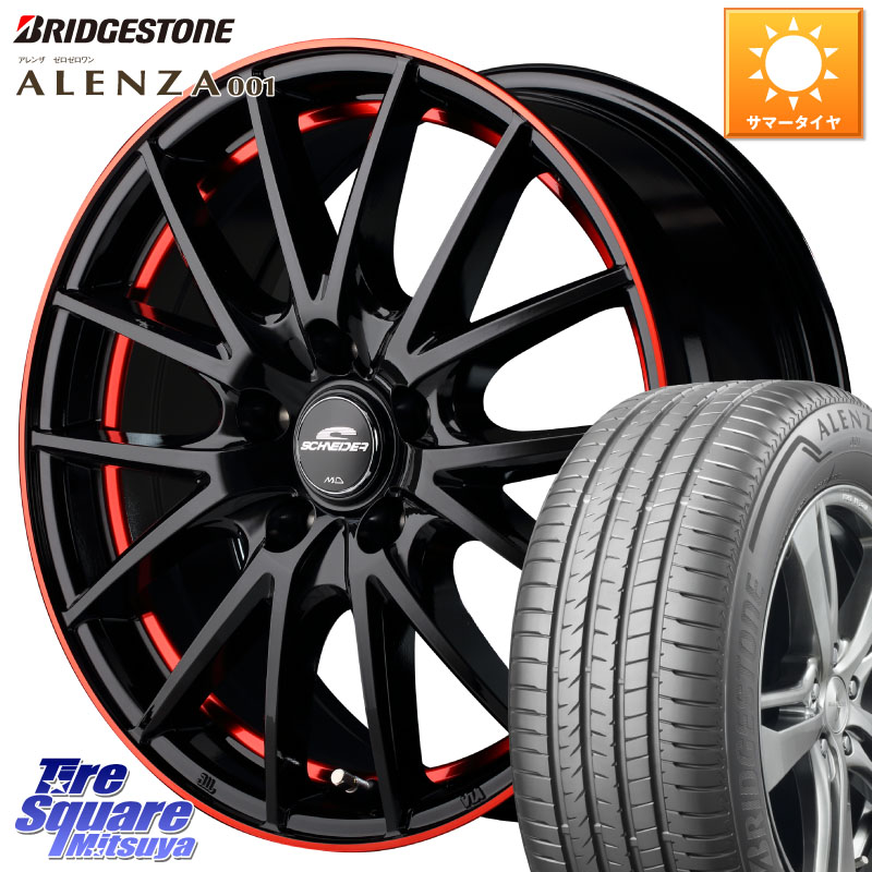 MANARAY MID SCHNEIDER シュナイダー RX27 17インチ 17 X 7.0J +38 5穴 114.3 ブリヂストン アレンザ 001 ALENZA 001 サマータイヤ 225/60R17 30系アルファード 30系ヴェルファイア デリカD:5 SL系フォレスター