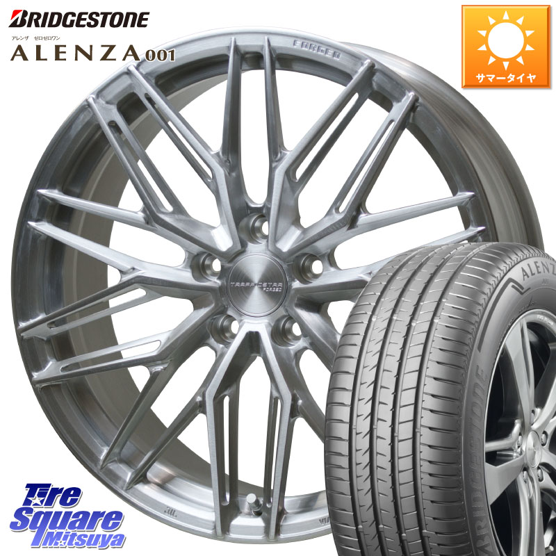 HotStuff TSF-03 BRS トラフィックスターフォージド 20インチ 20 X 8.5J +38 5穴 114.3 ブリヂストン アレンザ 001 ALENZA 001 サマータイヤ 245/45R20