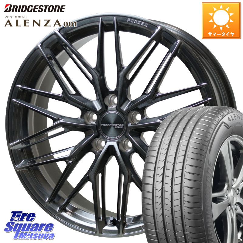 HotStuff TSF-03 BRSC トラフィックスターフォージド 20インチ 20 X 8.5J +38 5穴 114.3 ブリヂストン アレンザ 001 ALENZA 001 サマータイヤ 235/55R20