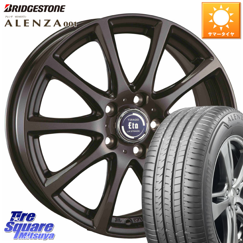 阿部商会 ティラード イータ 18 X 7.5J +38 5穴 114.3 ブリヂストン アレンザ 001 ALENZA 001 サマータイヤ 235/65R18