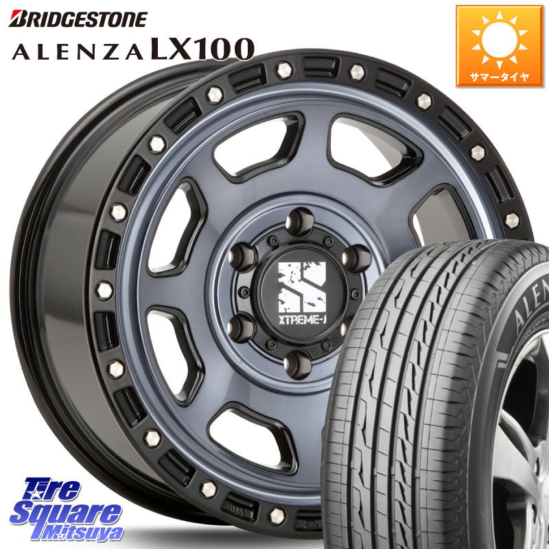 MLJ XJ07 XTREME-J 6H IND エクストリームJ 17インチ 17 X 8.0J +20 6穴 139.7 ブリヂストン ALENZA アレンザ LX100 サマータイヤ 275/65R17