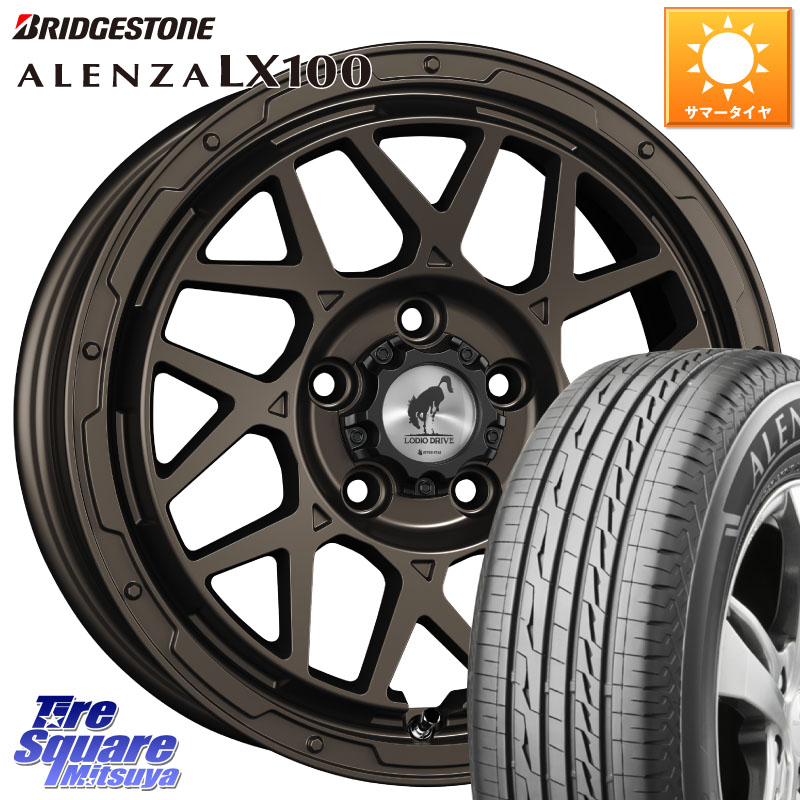 SUPER STAR LODIO DRIVE ロディオドライブ 8M MONO モノ 16 X 7.0J +42 5穴 114.3 ブリヂストン ALENZA アレンザ LX100 サマータイヤ 215/65R16 C-HR 30系ヴェルファイア 10系カローラクロス 20系アルファード