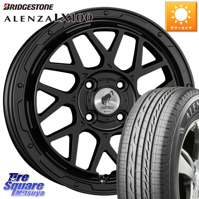 ブリヂストン ALENZA アレンザ LX100 サマータイヤ 215/65R16SUPER STAR LODIO DRIVE ロディオドライブ 8M MONO モノ 16インチ 16X6.0J 42 4穴 100 ロッキー ガソリン車 4穴 ライズ ガソリン車 4穴｜タイヤスクエアミツヤ