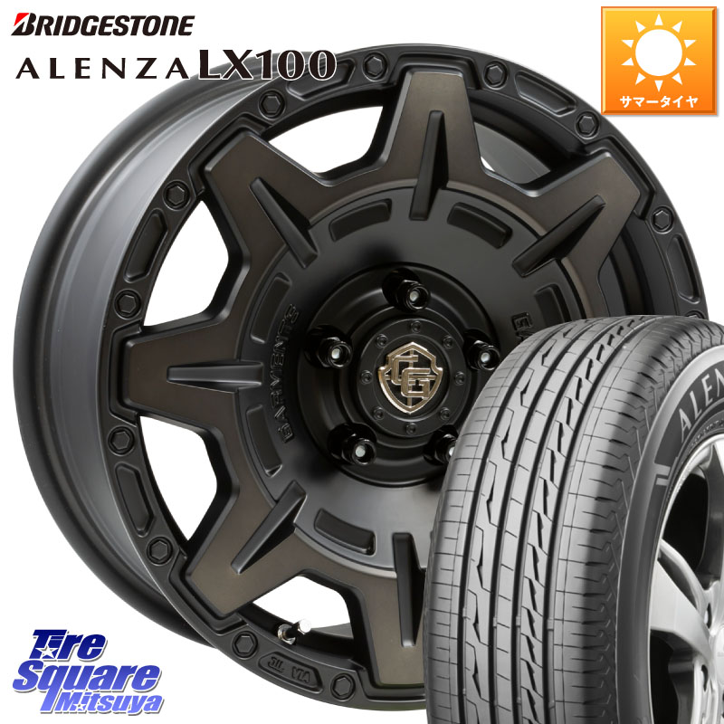 ブリヂストン ALENZA アレンザ LX100 サマータイヤ 215/65R16WEDS CROSS OVER GARMENTS StyleM 16インチ 16X7.0J 35 5穴 114.3 20系アルファード エクストレイル X-TRAIL 日産 ヴェルファイアハイブリッド ヴェルファイア アルファード|タイヤスクエアミツヤ