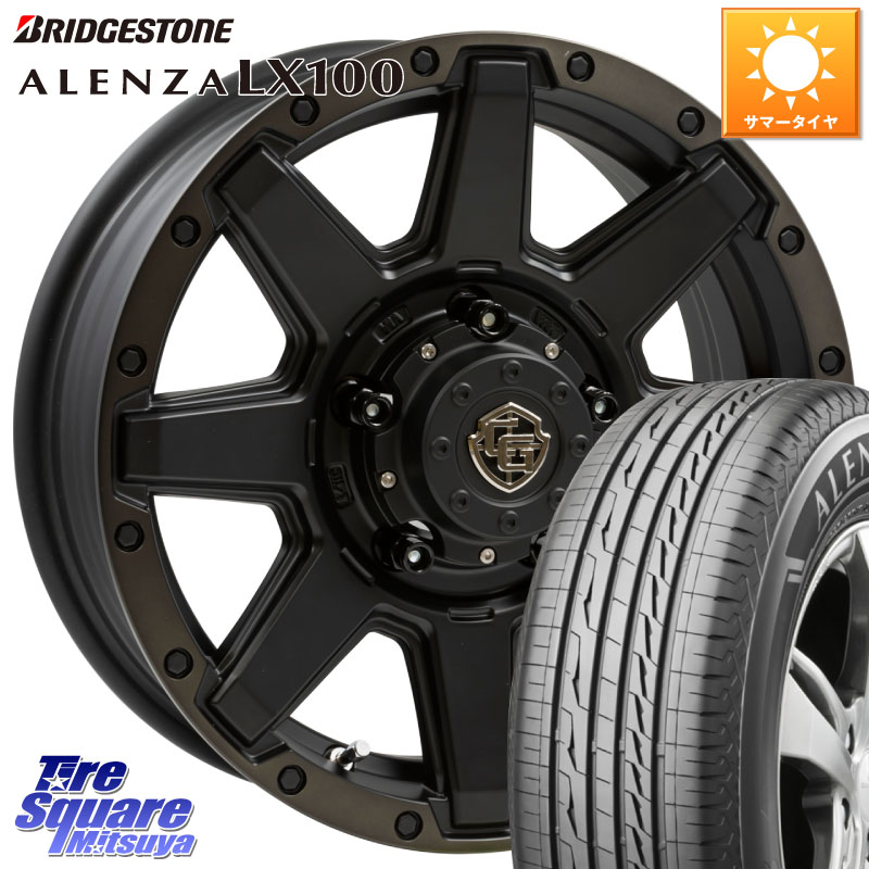 WEDS CROSS OVER GARMENTS StyleU 16インチ 16 X 5.5J +22 5穴 139.7 ブリヂストン ALENZA アレンザ LX100 サマータイヤ 215/65R16 ジムニー専用(要オーバーフェンダー等)