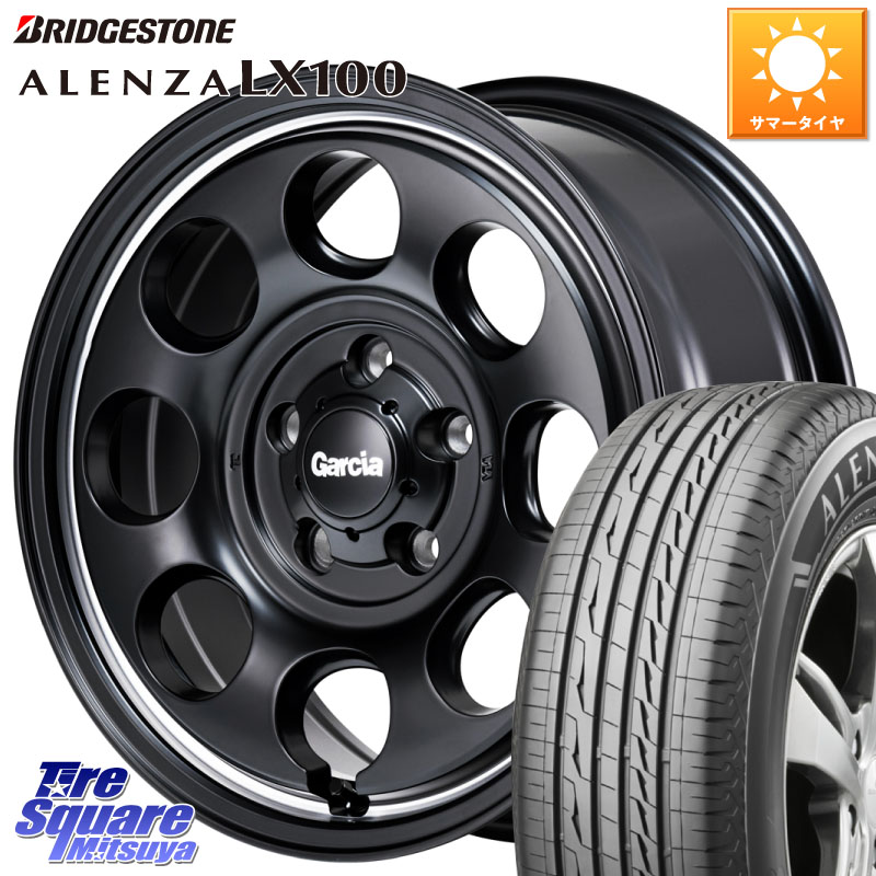 MANARAY MID Garcia Palm8 ガルシア パーム8 ホイール 16インチ 16 X 7.0J +40 5穴 114.3 ブリヂストン ALENZA アレンザ LX100 サマータイヤ 215/65R16 C-HR 30系ヴェルファイア 10系カローラクロス 20系アルファード