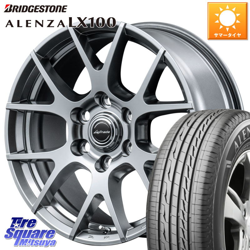 MANARAY MID Lefinada MOTION3 平座仕様 トヨタ・レクサス専用 ホイール 18インチ 18 X 8.0J(M14) +50 6穴 139.7 ブリヂストン ALENZA アレンザ LX100 サマータイヤ 265/65R18 ランクル300 ランクル250
