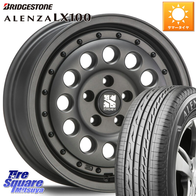 MLJ XTREME-J エクストリーム RUGGED ラギッド 16インチ 16 X 6.5J +32 5穴 114.3 ブリヂストン ALENZA アレンザ LX100 サマータイヤ 215/65R16 30系ヴェルファイア 20系アルファード