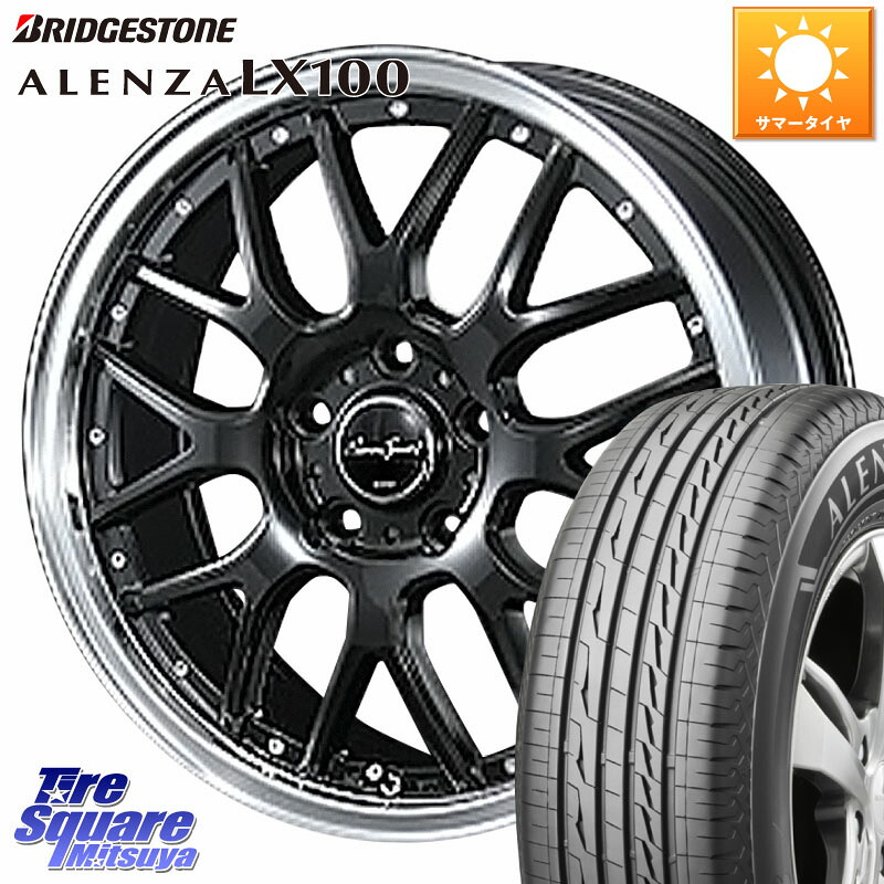 ブリヂストン ALENZA アレンザ LX100 サマータイヤ 225/50R18BLEST EuroSport Type815 ホイール 18インチ 18X7.0J 48 5穴 100|タイヤスクエアミツヤ