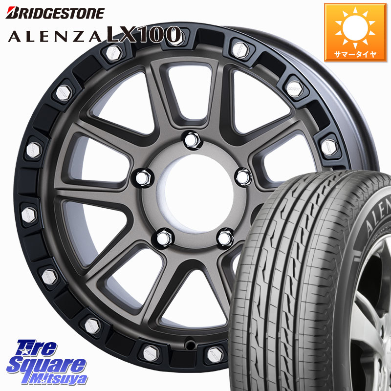 ブリヂストン ALENZA アレンザ LX100 サマータイヤ 265/70R17MKW M205 US SPEC ※インセット-10 ホイール 17インチ 17X8.5J 0 5穴 150 ランドクルーザー 70 (復刻版)｜タイヤスクエアミツヤ