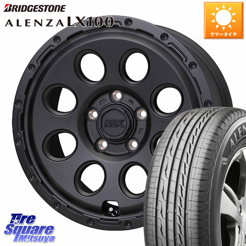 ブリヂストン ALENZA アレンザ LX100 サマータイヤ 245/65R17HotStuff MAD CROSS RECON マッドクロス リーコン ホイール 17インチ 17X7.0J 50 5穴 114.3 CX-5 CX5 MAZDA｜タイヤスクエアミツヤ