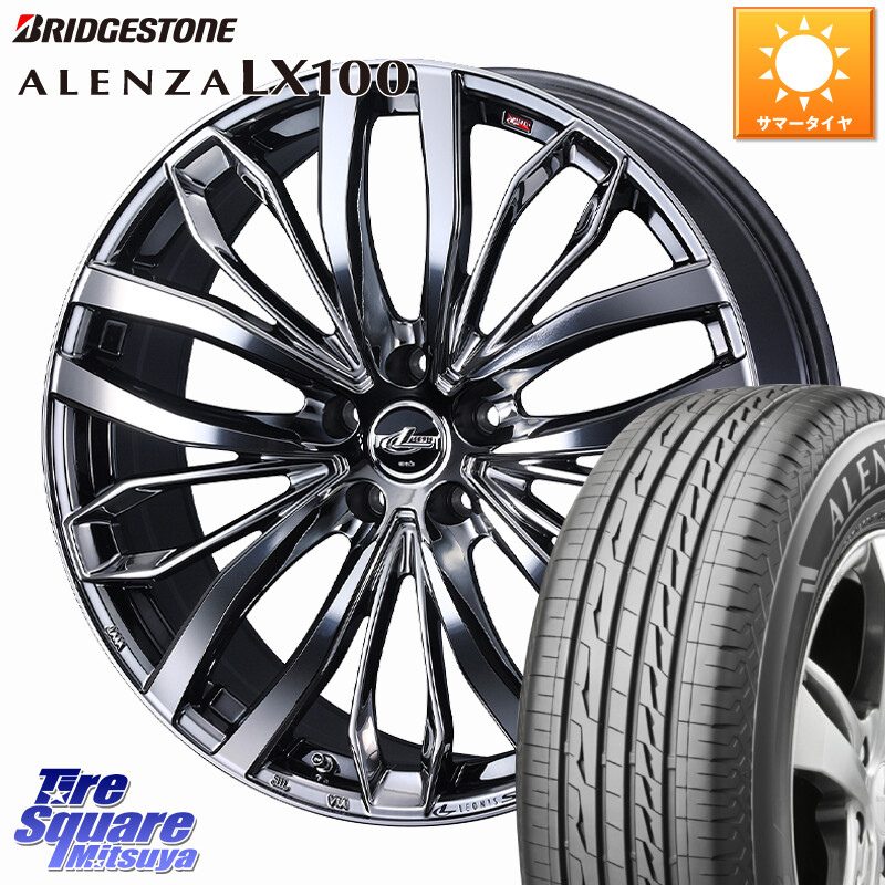 ブリヂストン ALENZA アレンザ LX100 サマータイヤ 215/55R18WEDS LEONIS SC レオニスSC ホイール 18インチ 18X7.0J 47 5穴 114.3 CX-30 MX-30 ZE2リーフ MPV|タイヤスクエアミツヤ
