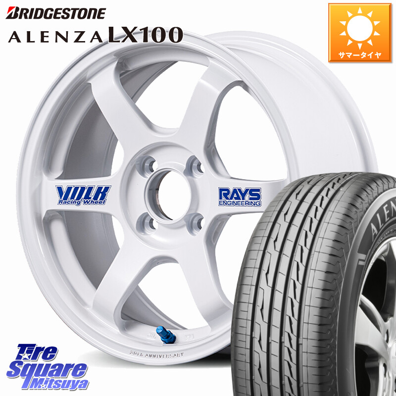 ブリヂストン ALENZA アレンザ LX100 サマータイヤ 215/65R16RAYS 【欠品次回3~4月】 TE37 SONIC 30th STICKER Ver 鍛造 ホイール 16インチ 16X6.0J 43 4穴 100 ロッキー ガソリン車 4穴 ライズ ガソリン車 4穴|タイヤスクエアミツヤ