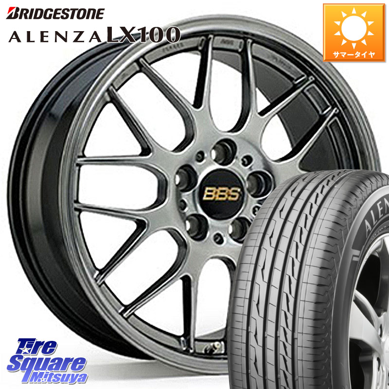 BBS RG-R 鍛造1ピース ホイール 19インチ 19 X 8.5J +38 5穴 114.3 ブリヂストン ALENZA アレンザ LX100 サマータイヤ 235/50R19