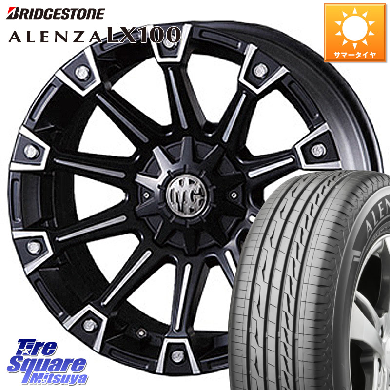 CRIMSON クリムソン MONSTER モンスター ホイール 17インチ 17 X 7.0J +35 5穴 127 ブリヂストン ALENZA アレンザ LX100 サマータイヤ 265/70R17 クライスラー ジープ ラングラー JK系 クライスラー ジープ ラングラー JL系