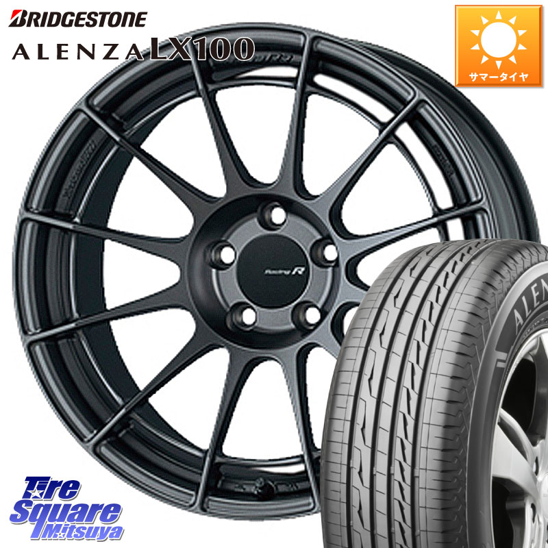 ENKEI エンケイ Racing Revolution NT03RR GM ホイール 17 X 7.0J +48 5穴 114.3 ブリヂストン ALENZA アレンザ LX100 サマータイヤ 215/60R17 C-HR 10系カローラクロス ZR-V RV系ヴェゼル RC系オデッセイ後期 CX-30 MX-30