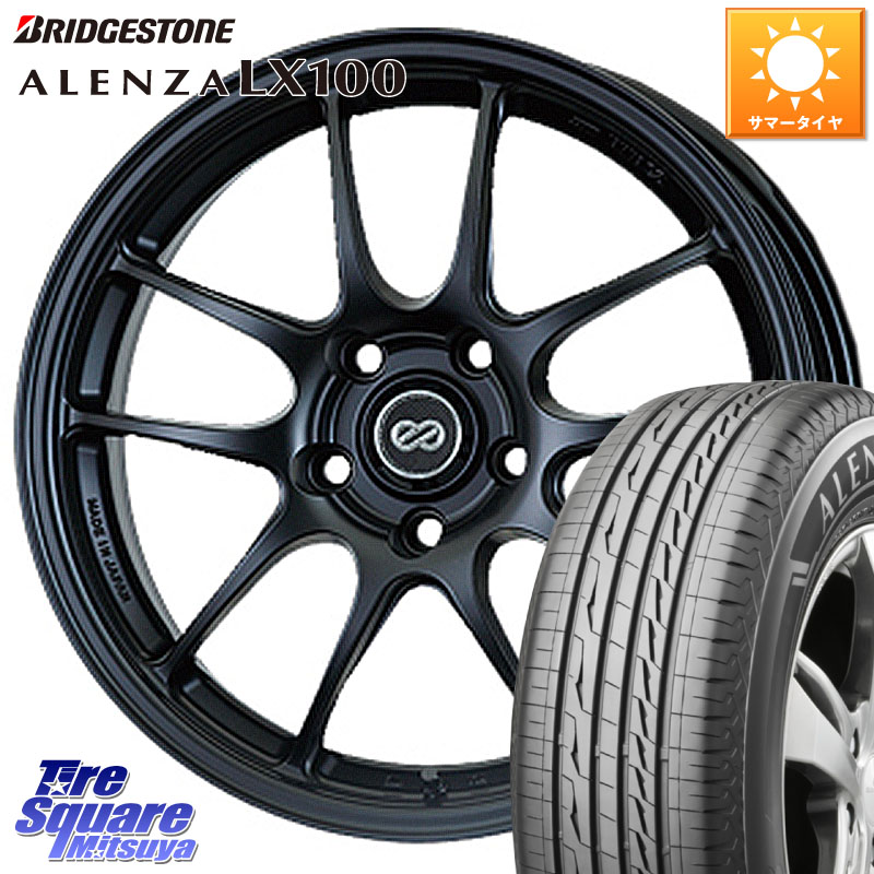 ブリヂストン ALENZA アレンザ LX100 サマータイヤ 215/65R16ENKEI エンケイ PerformanceLine PF01 ホイール 16X6.5J 42 4穴 100 ロッキー ガソリン車 4穴 ライズ ガソリン車 4穴｜タイヤスクエアミツヤ
