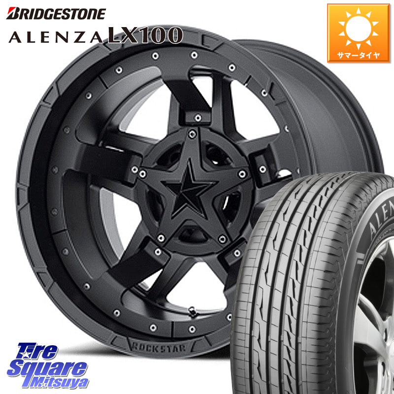 ブリヂストン ALENZA アレンザ LX100 サマータイヤ 265/70R17KMC XD827 ROCKSTAR3 ホイール 17インチ ロックスター3 17X8.0J 35 5穴 127 クライスラー ジープ ラングラー JK系 クライスラー ジープ ラングラー JL系｜タイヤスクエアミツヤ