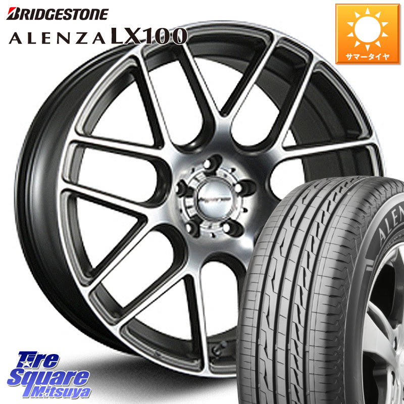 ブリヂストン ALENZA アレンザ LX100 サマータイヤ 235/50R19MLJ hyperion ハイペリオン CVM ホイール 19インチ 19X8.5J 45 5穴 114.3 BT5レガシィアウトバック|タイヤスクエアミツヤ