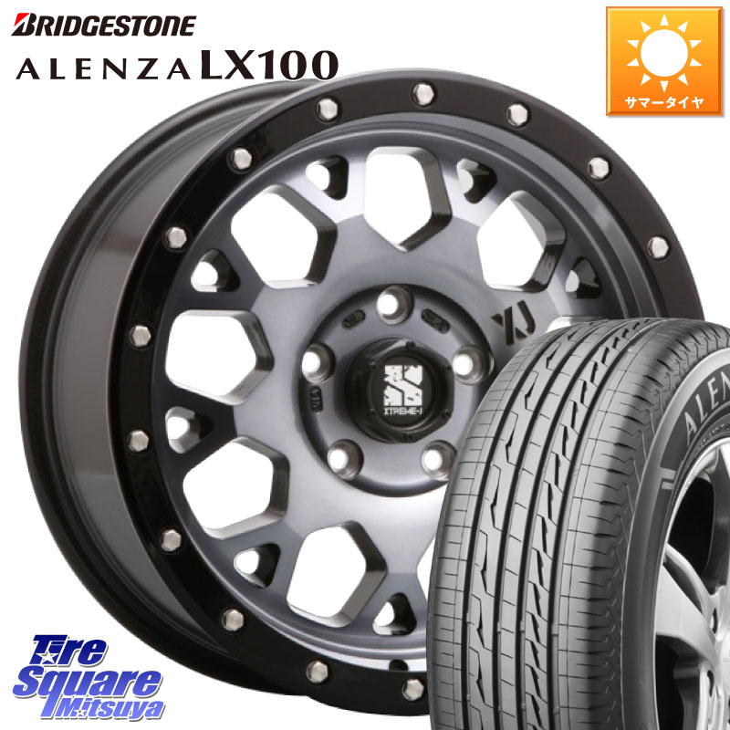 MLJ XJ04 XTREME-J エクストリームJ ホイール 16インチ 16 X 7.0J +35 5穴 114.3 ブリヂストン ALENZA アレンザ LX100 サマータイヤ 215/65R16 30系ヴェルファイア 20系アルファード