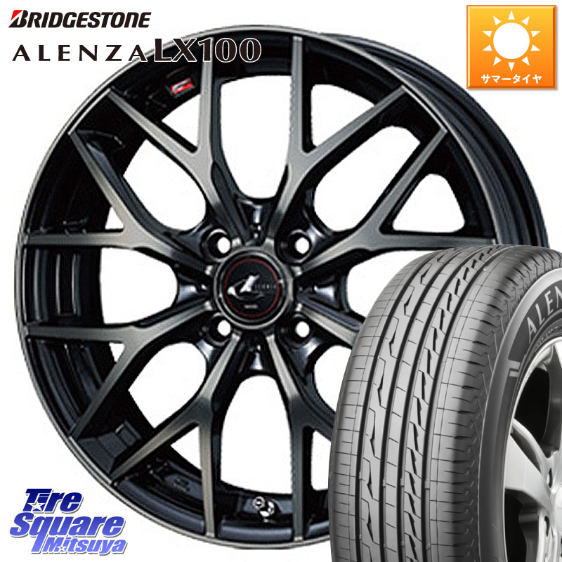 WEDS レオニス MX ウェッズ Leonis ホイール 16インチ 16 X 6.0J +42 4穴 100 ブリヂストン ALENZA アレンザ LX100 サマータイヤ 215/65R16