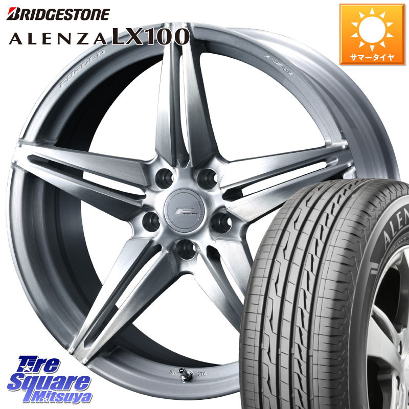 WEDS F ZERO FZ-3 FZ3 鍛造 FORGED ホイール18インチ エフゼロ 18 X 7.5J +48 5穴 114.3 ブリヂストン ALENZA アレンザ LX100 サマータイヤ 215/50R18 60系プリウス ヤリスクロス CX-3